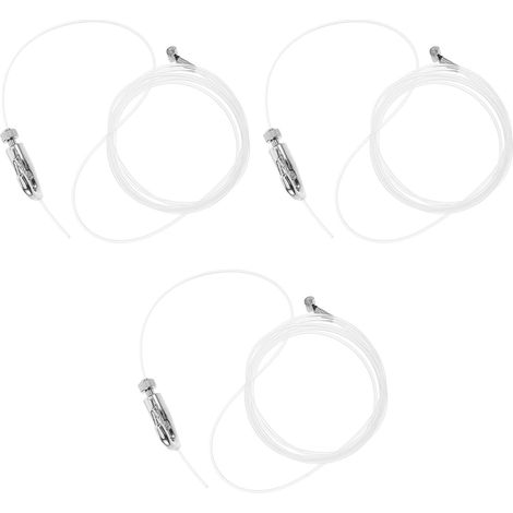 Kit de suspension tableaux avec corde en nylon réglable, 3 jeux, (1/5)