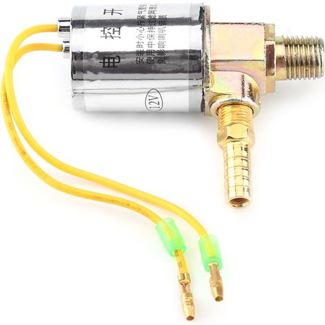 12-V-Hupen-Set für LKW, Zug, Metall, 1/4 Zoll, elektrisches Magnetventil, Luftfederungssystem (1/5)
