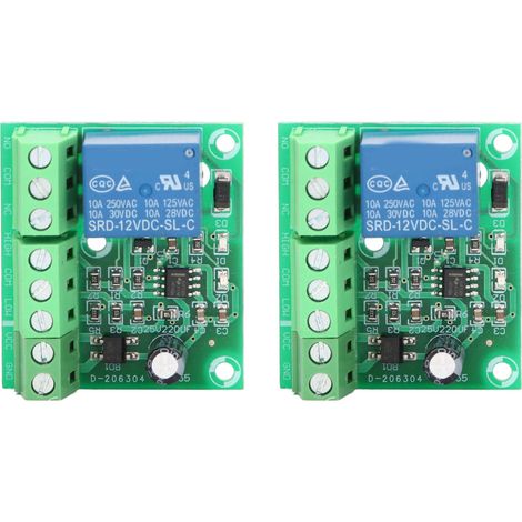 2 Stück Flüssigkeitsstandregler-Sensormodul, Wasserstandserkennung, Entwässerungssteuerungsplatine, 12 V (1/5)