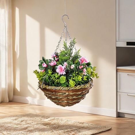 Plante artificielle en pE vimini 25 x 25 x 34 cm (1/5)