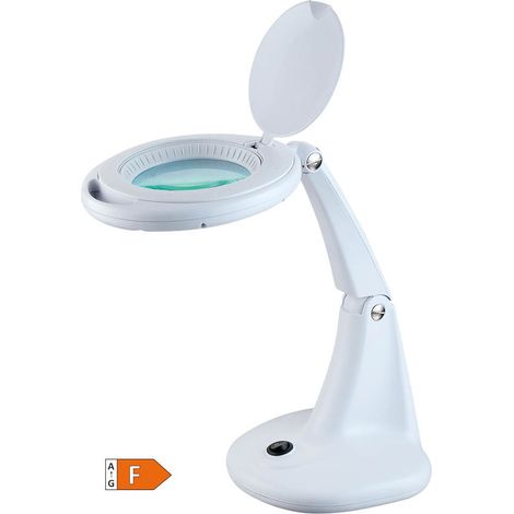 Flexo lupa de LED con 3 aumentos 6W blanco 6000k GSC 1803224