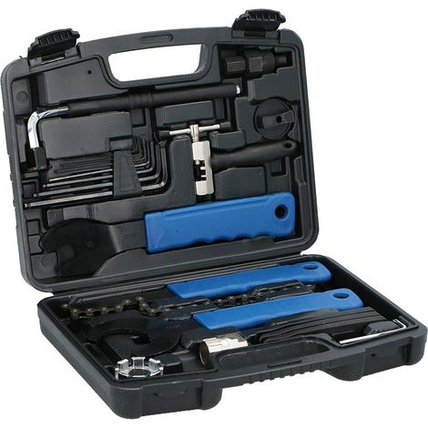 Valigetta Attrezzi per Manutenzione Riparazione Bici Bicicletta Mountain Bike 20pz Kinzo