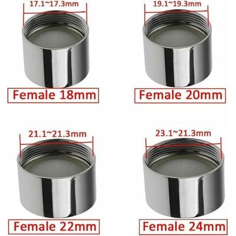 20-mm-NPT-Innengewinde-Ersatz-Luftsprudler für Küchen- und Badezimmerwaschbecken (1/3)