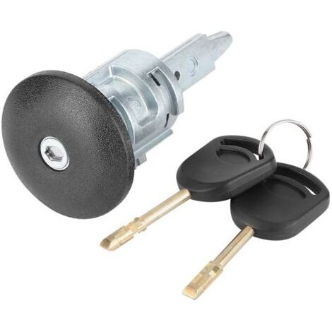 Barillet de serrure de porte avant droite avec 2 clés pour Ford Transit MK6 2000-2016 (1/4)