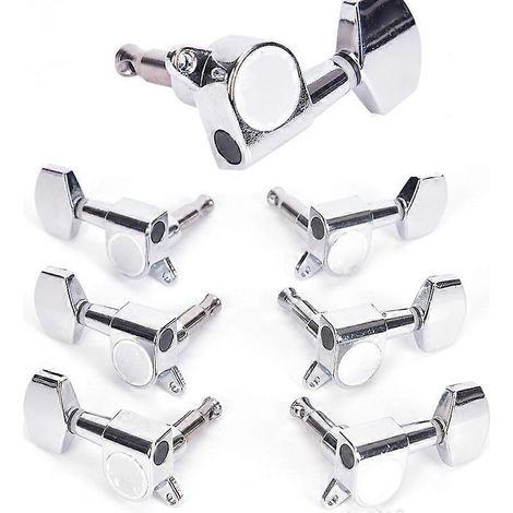 Mécaniques de guitare scellées pour guitare électrique/acoustique avec logo (1/5)