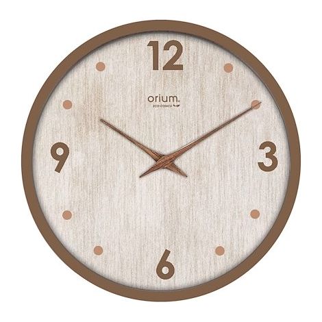 Horloge Naturalis Ø30cm - Marron - Orium (1/4)