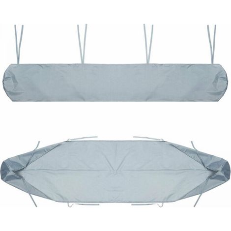 1PC 4 m Sac de Protection pour Store Banne(Gris),Housse de Protection Anti-poussière pour auvent de terrasse Noir Housse de Rangement pour cour et jardin (1/4)