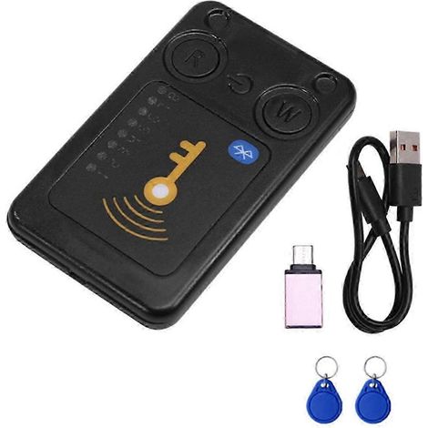 Lecteur de puces RFID avec détection de clés ISO14443 et circuit intégré EM125KHZ. Décodage des badges à l'aide d'une fréquence de 13,56 MHz pour une émulation RFID sécurisée. (1/5)