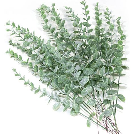 Rameaux D'Eucalyptus Artificiels - 41 cm - Décoration Intérieure et Événements - Lot de 20 (1/5)