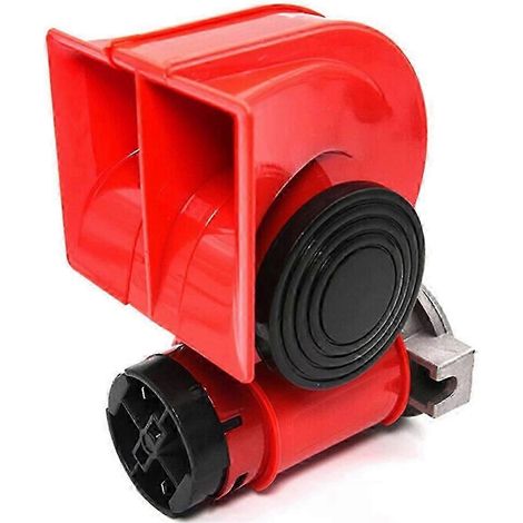 Klaxon électrique compact 12V/24V à double tonalité pour voiture, avec son clair (1/5)
