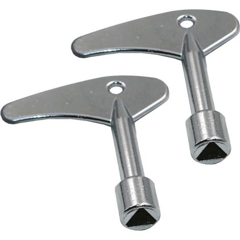 CSPARKV 4 Pièce Clé Triangulaire en Métal,Clés Triangulaires,Clé de la Boîte du Compteur pour Armoire de Compteur Électrique à Eau de Gaz (1/5)