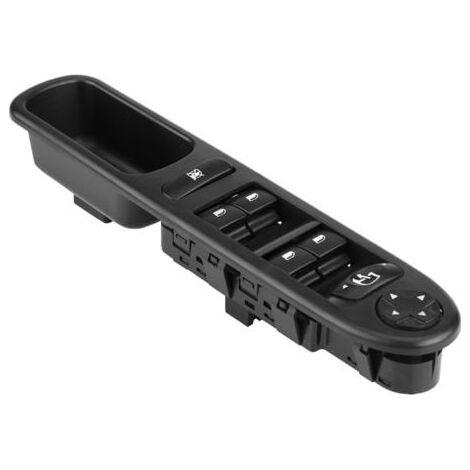Pair - SJLERST Interrupteur de commande de fenêtre principale électrique avant gauche, pour Peugeot 207 6490.EH (1/5)