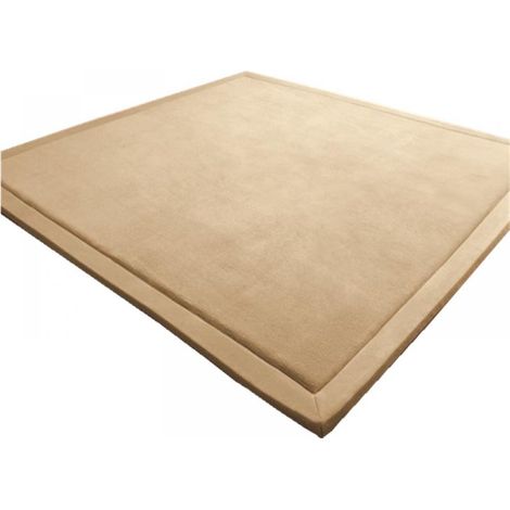 1 Tapis tatami, Motifs flamants roses, Mousse à mémoire de forme, 2 cm épaisseur, Salon chambre enfant (1/5)