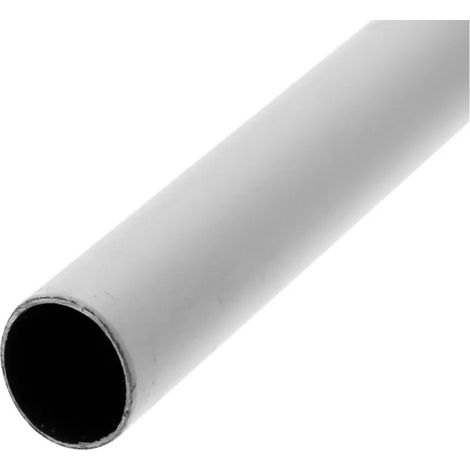 Tube Rond Gainé Blanc D19 Protection Esthétique Et Robuste - Cime