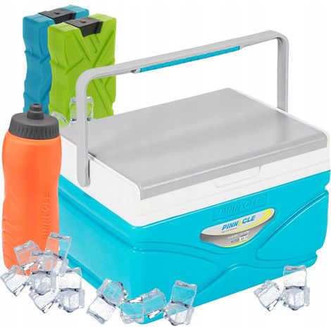Borsa termica da viaggio Pinnacle TPX 8001 da 11 litri, colore turchese, con 2 inserti e borraccia. (1/5)
