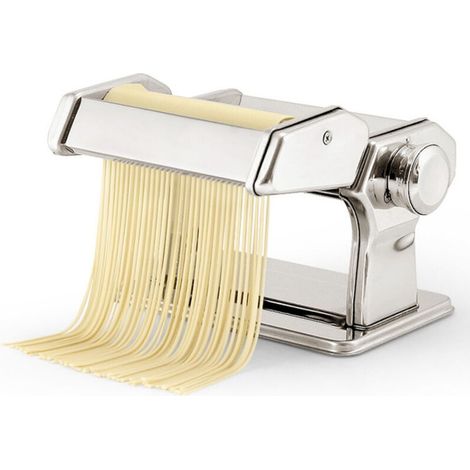 Manuel De Cuisine Machine à Pâtes Fettuccine Tagliolini En Acier Chromé