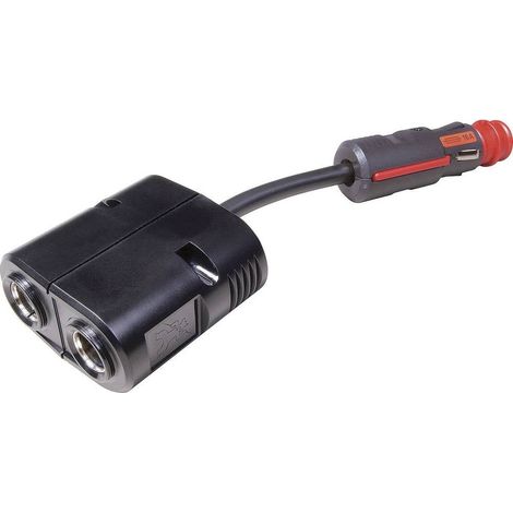 ProCar Connettore doppio Portata massima corrente=16 A Connettore doppio 12 V, 24 V