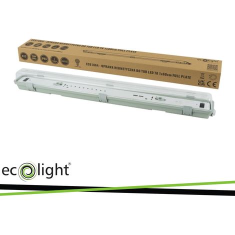 PLAFONIERA IP65 1X60CM (T8 NO-INCLUSO) (1/3)