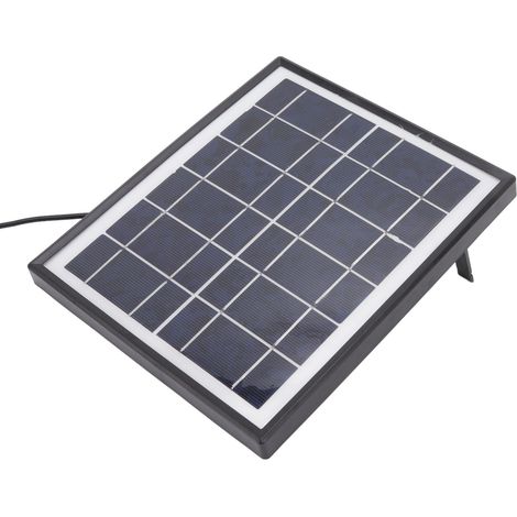 Panneau Solaire 6V 7W Monocristallin Écologique et Durable pour Ventilateur, Voiture et Éclairage (1/5)