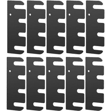 Kit de réparation de charnières de porte (10 pièces) : cales en acier inoxydable, entretoises pour charnières de porte. (1/5)