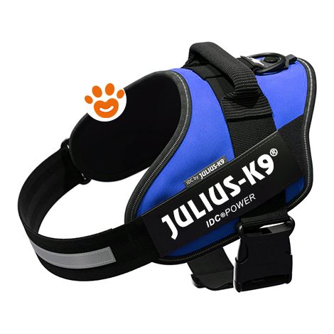 Pettorina IDC Julius K9 Powerharness (ITA) - Pettorina IDC Julius K9 Powerharness (ITA) - Blu, XXS / Baby 2 (33-45cm)