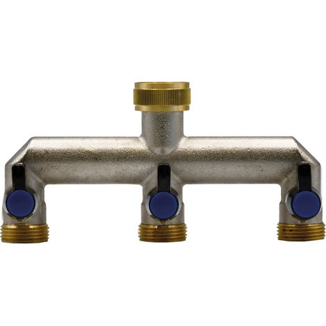 DERIVAZIONE IN METALLO A TRE VIE 3/4-3/4x3/4x3/4  - LIF