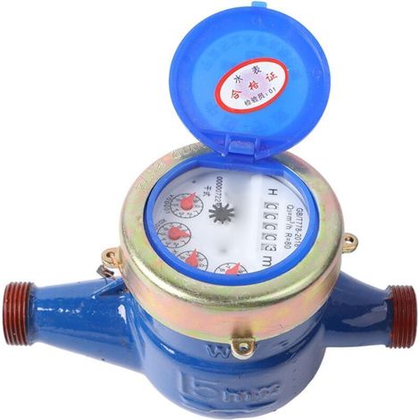 DN15 Flow Meter, Dry Type Water Meter, Remote Monitoring Cold Water Meter for Domestic or Industrial Use (1/5)
