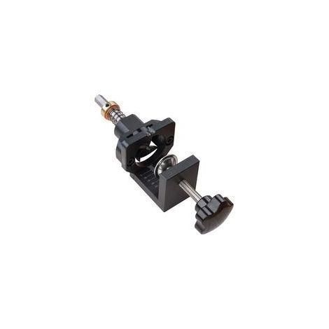 Guía de perforación de aleación de 35 mm, posicionador de puerta, kit de sujeción para carpintería, sistema de sujeción para agujeros ocultos (perforadora de bisagras con abridor de agujeros incluido)
