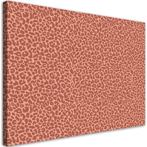 Tableau sur toile Motif de patchs de fourrure léopard de léopard 90x60 (1/5)