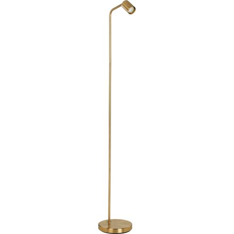 Lampe sur pied, luminaire salon avec spot orientable (1/4)
