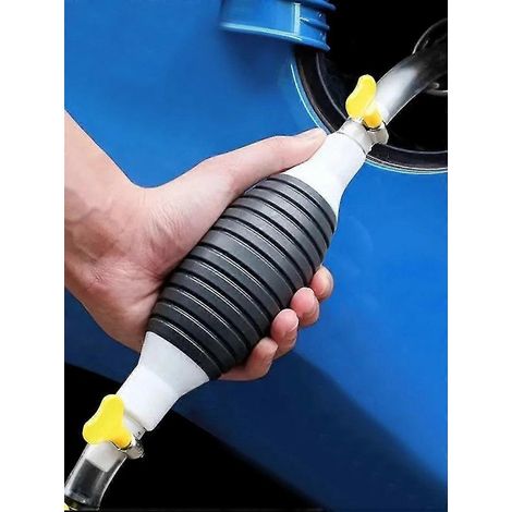 Pompe à carburant manuelle à haut débit pour voiture et moto, siphon manuel pour essence et diesel, outils de transfert de liquides, accessoires pour pompe à carburant manuelle