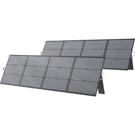 Pannello solare, design portatile, alta efficienza, 2 pannelli solari da 220 W (1/2)