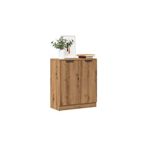 Buffet chêne artisanal 60x30x70 bois d'ingénierie (1/5)