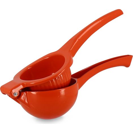 Presse orange 23,5cm en aluminium (1/4)