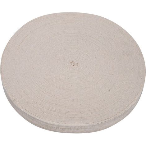 1 rouleau Bandage pour arbres, coton naturel blanc, largeur 2 cm, respirant et non toxique, idéal pour greffes et bonsaïs (1/4)