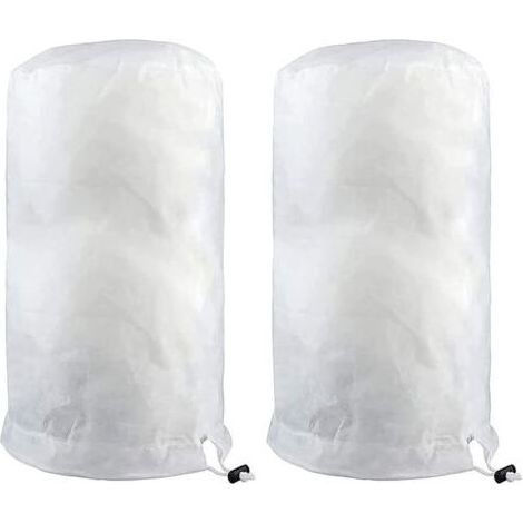 Wintering veil, Pack of 2 frost protection covers for plants with zipper 140 x 200 cm - Warm blanket to protect fruit trees and plants Wintering veil (1/5)