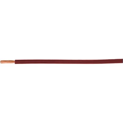 Installationskabel H05V-K (LgY) 1 rot /100m/