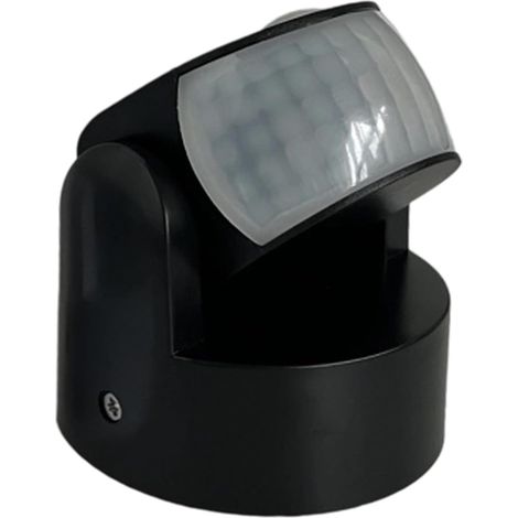 Détecteur de mouvement extérieur 110V240V avec interrupteur automatique à rotation 180-360° et capteur de luminosité