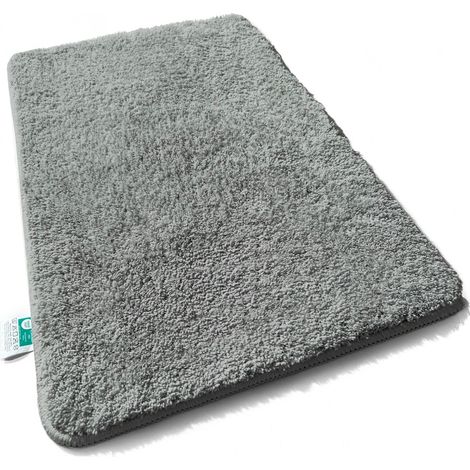 Tapis de bain Sky Soft Gris foncé 70 x 120 cm (1/5)