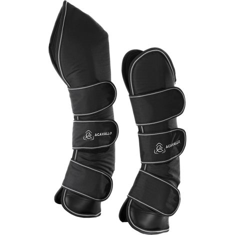 ACAVALLO Paracolpi NERO FULL trasporto Ripstop 900D Cavallo Equitazione (1/3)