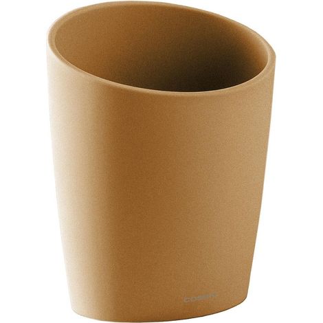 COSMIC Toothbrush holder, Mandarin, Soft-finish coating, Saku Collection