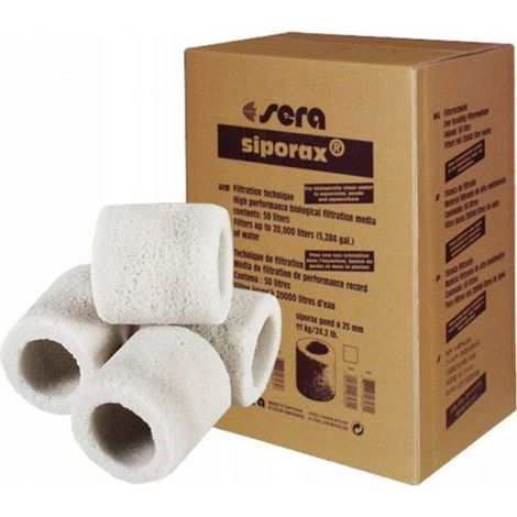 Sera Siporax materiale filtrante biologico secchio 50 litri