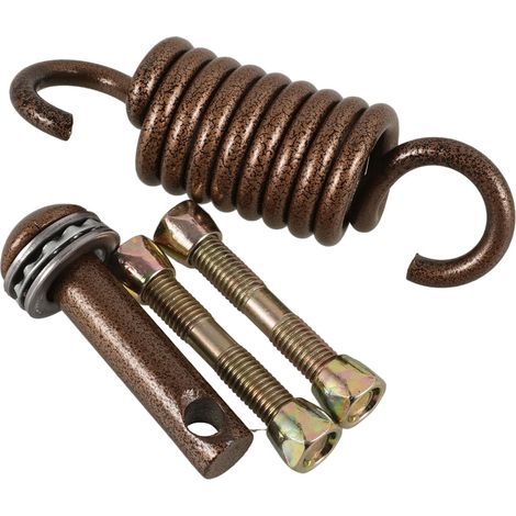 Ressorts Métalliques pour Fauteuil Suspendu et Balançoire de Jardin, Kit Complet Sécurisant Rotation Pivotante, Accessoires Suspendre Extérieure Café Double Renforcé (1/5)