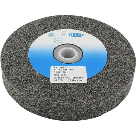Muela de banco Ø150xB25x32mm 36 Forma 1 10A 36 P5A V17 NK TYROLIT