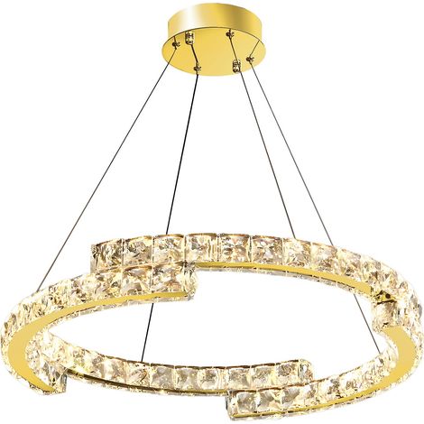 LED-HÄNGEDECKENLEUCHTE TOOLIGHT  APP1771-CP GOLD 60CM