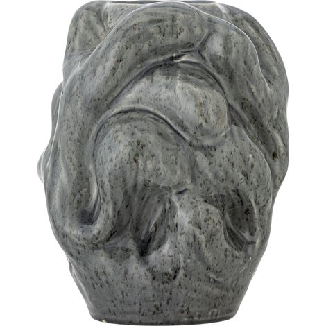Bloomingville - Vuelle Vase - Grey - Stoneware