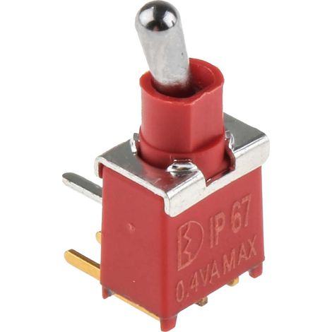 Interrupteur à levier RS PRO, On-On, 1RT, 400 mA @ 20 V c.c. ( Prix pour 1 )