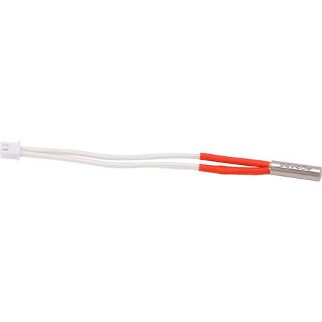 Cartouche chauffante 3D 5 pièces, tige de chauffe 40W 100K thermistance pour extrudeuse hotend, DC24V, longueur de câble 110mm (1/5)