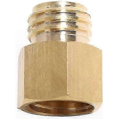 Adaptateur fileté CO2 TR21-4 femelle vers TR21-3 mâle pour cuves à boissons, raccord inox, connexion étanche, pièce de rechange fût pression, accessoire brasserie, compatible réservoirs. (1/5)