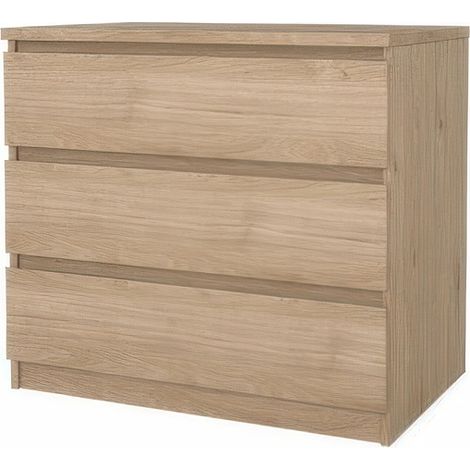 KIT CASSETTIERA NAIA 3 CASS 77X50X70CM ROVERE